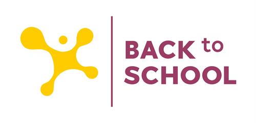 Auf dem Bild sieht man das Logo des Programms "Back to School".